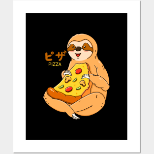 Sloth Pizza Posters and Art